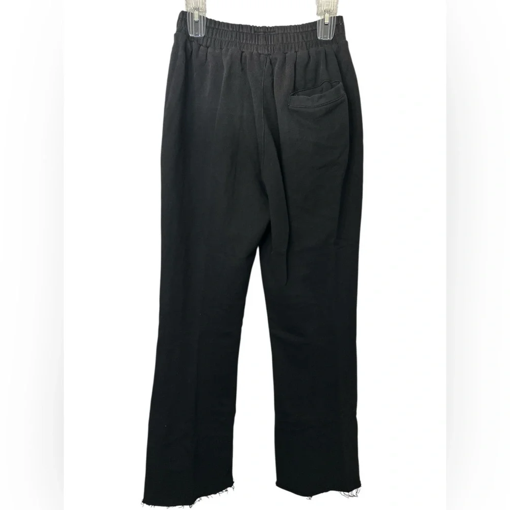 GFTD LA STACKED SWEATPANTS WASH BLACK- ERA PANT NWT